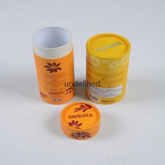 wholesale cheap paper tube box with lid