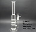 Glass Water Pipes Oil rigs three layer honeycomb