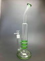 h Glass water pipes glass bong glass smoking pipe glass water pipe with 3 honey  1