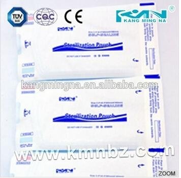 Medical sterilization packaging self seal flat pouches