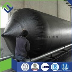Pneumatic rubber ship airbag with ISO14409