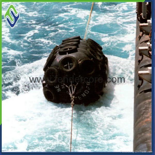 Qingdao Florescence pneumatic marine rubber fender 2