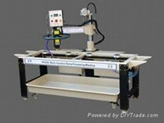 Multi-function stone processing machine