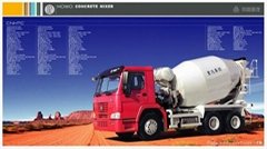Cement mixer truck 6x4 