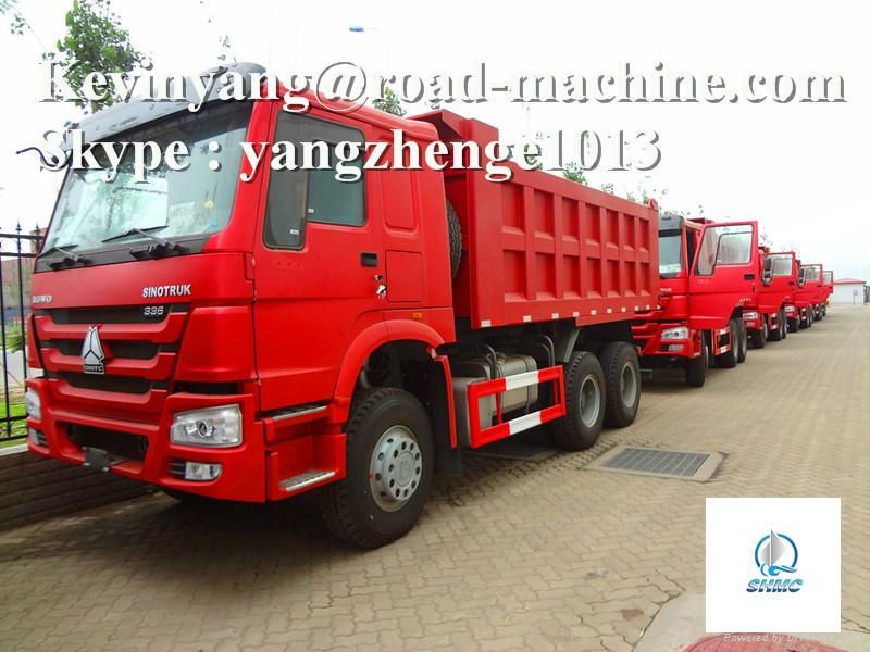 Sinotruck truck 6x4 dump trucks with 200-420HP