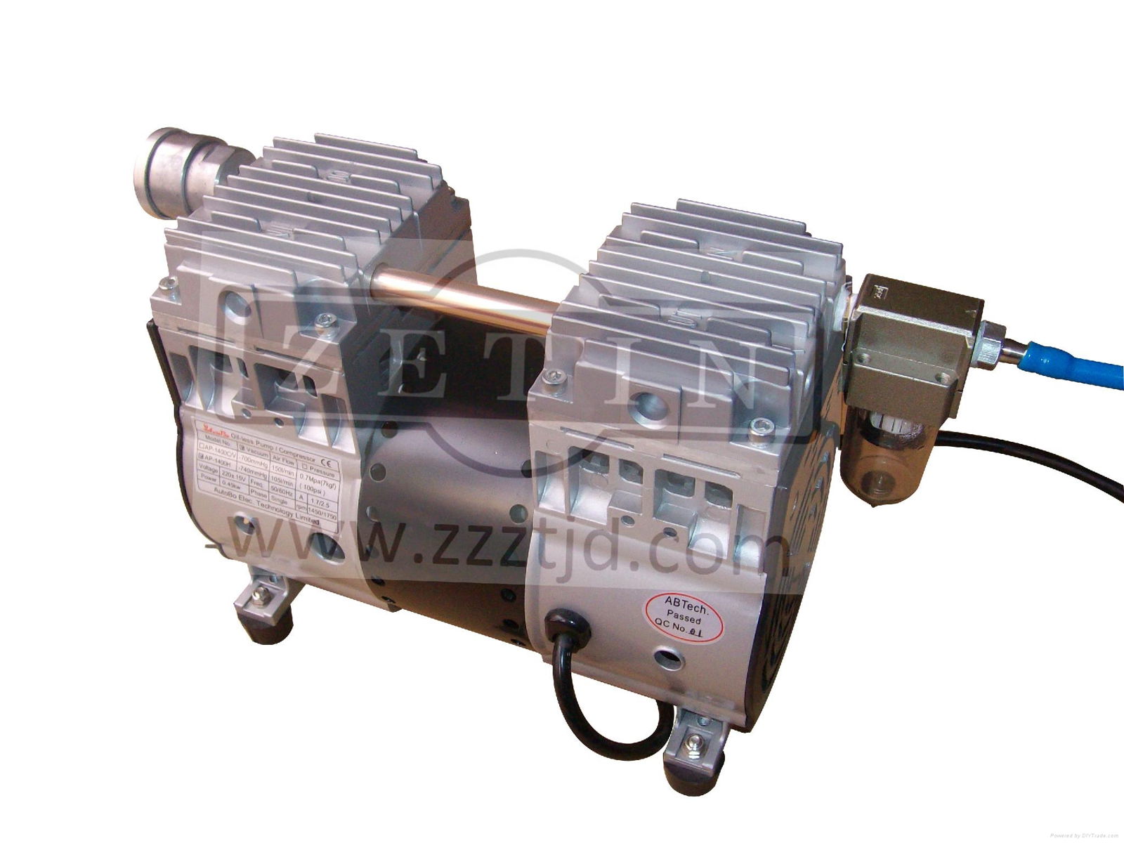 Dental Vacuum Pump ZTCF20B Zetin (China Manufacturer) Laboratory
