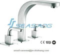 stainless steel basin faucet