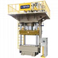 Horizontal Four Column Hydraulic Press For Molding Blanking 2