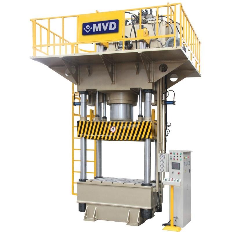four column hydraulic press 200 tonnages 4 columns metal processing machinery