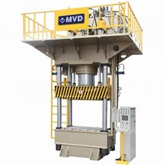 four column hydraulic press 200 tonnages 4 columns metal processing machinery