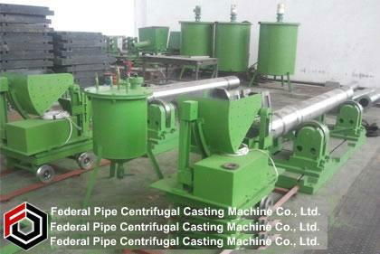 grey iron pipe centrifugal casting machine 5