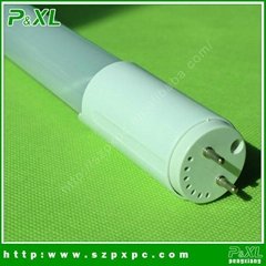 T8 round led tube parts & PC lampshade