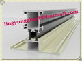 Aluminum extrtusion profile for window and door