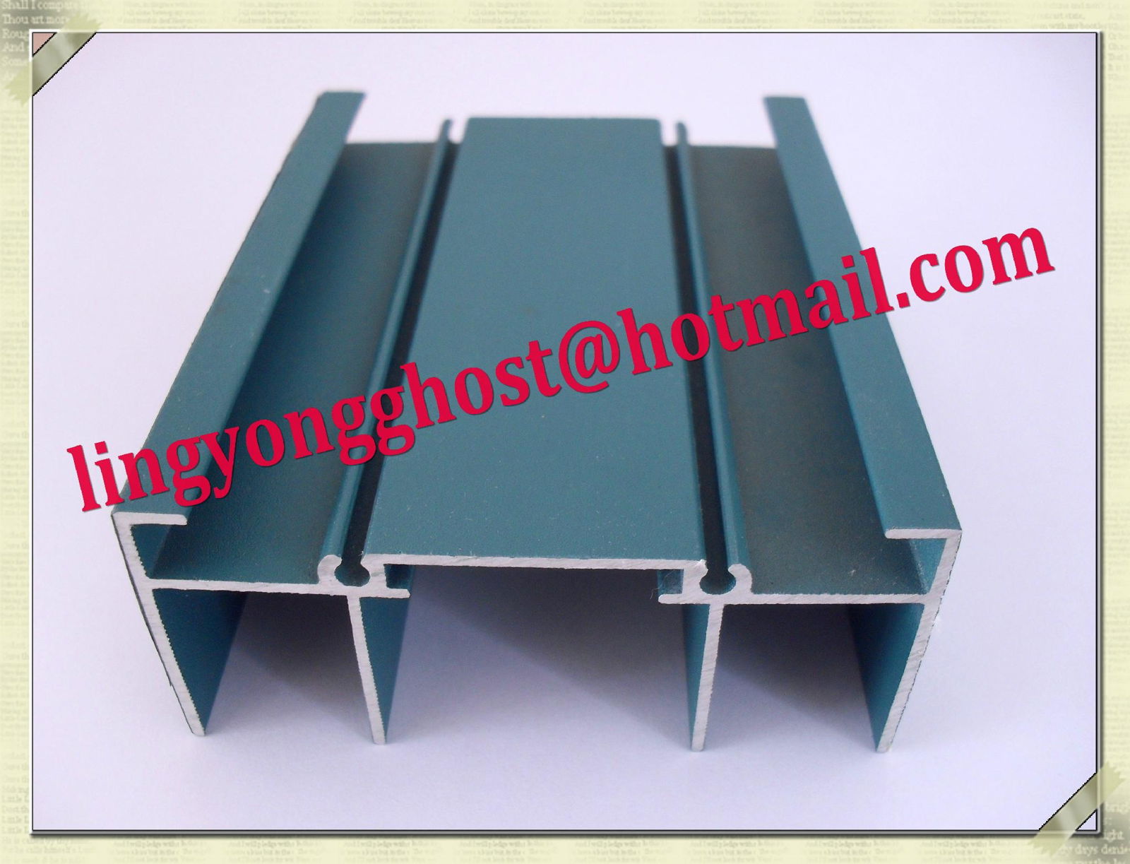 Aluminum extrtusion profile for window and door 5