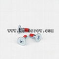 security screw of nylok anti-loose screw