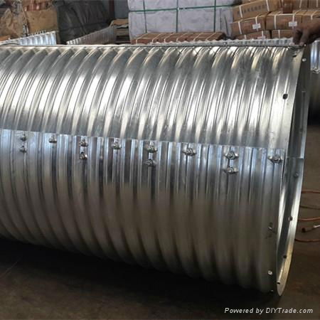 large diameter semicircle steel culvert 2