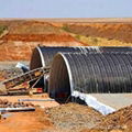 large diameter semicircle steel culvert 4