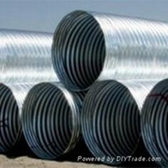 assembly corrugated steel pipe