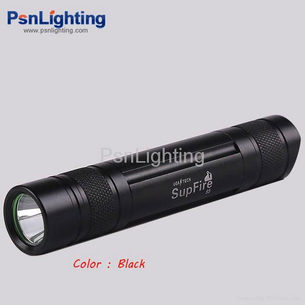 New Design Supfire S5 CREE-XPE LED Smart Torch  3