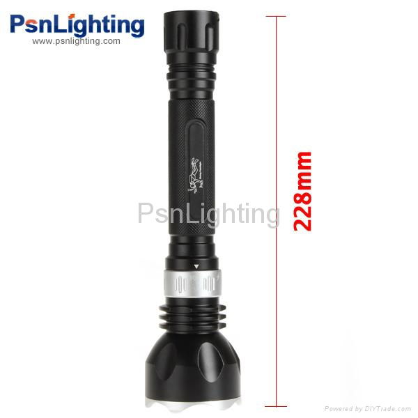 CREEXML-T6 LED Aluminum Diving flashlight 2