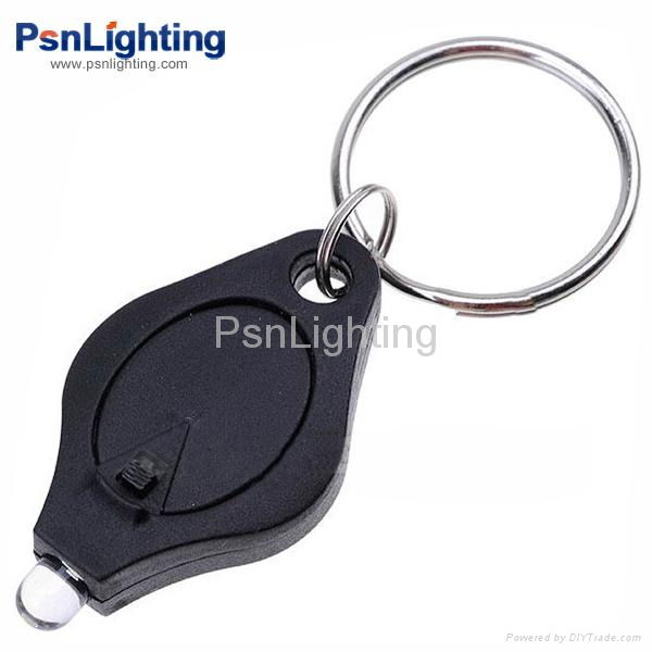 LED white light 20,000mcd plastic keychain 2