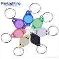 LED white light 20,000mcd plastic keychain 3