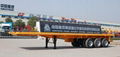 Flat bed semi trailer  1