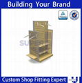 fashion customized slatwall gondola garment display  2