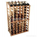 High Quality Solid Wood Wine Bottle Display Racks 3