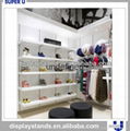 Retail Wall Wood Display Shelf Shoes