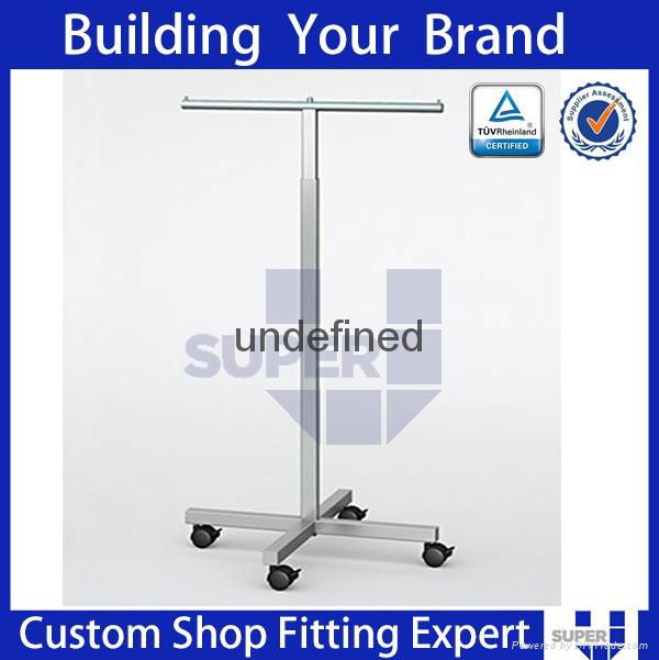 Clothing Shop Double Side Adjustable Floor Standing Display 5