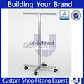 Clothing Shop Double Side Adjustable Floor Standing Display 5