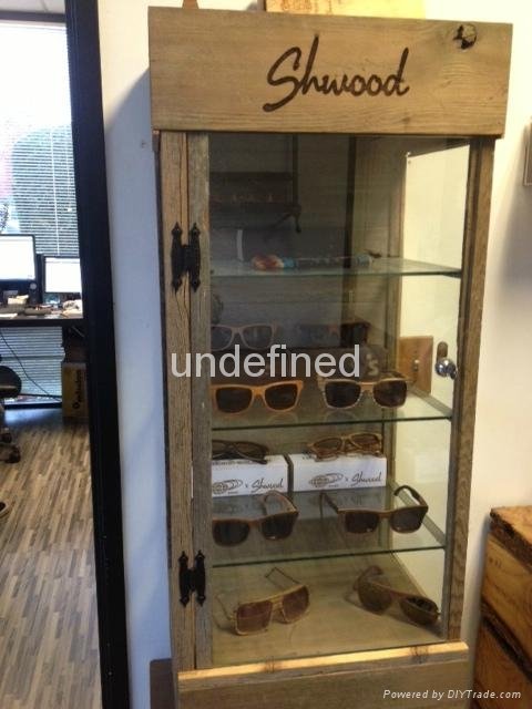 Hot sale lockable eyewear display cabinet for many brands 2