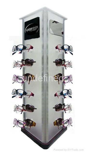 Hot sale lockable eyewear display cabinet for many brands 4