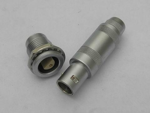 LEMO 1S 2 pins connector:FFA.1S.302 ERA.1S.302 circular push pull connector 