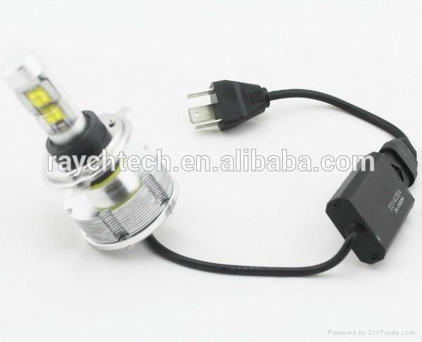 LED Headlight Bulb H4 HI/LO Beam 30W 3000LM H4 led headlight 3