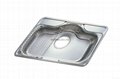 Stainless Steel Kitchen sink single bowl HJIS850 3