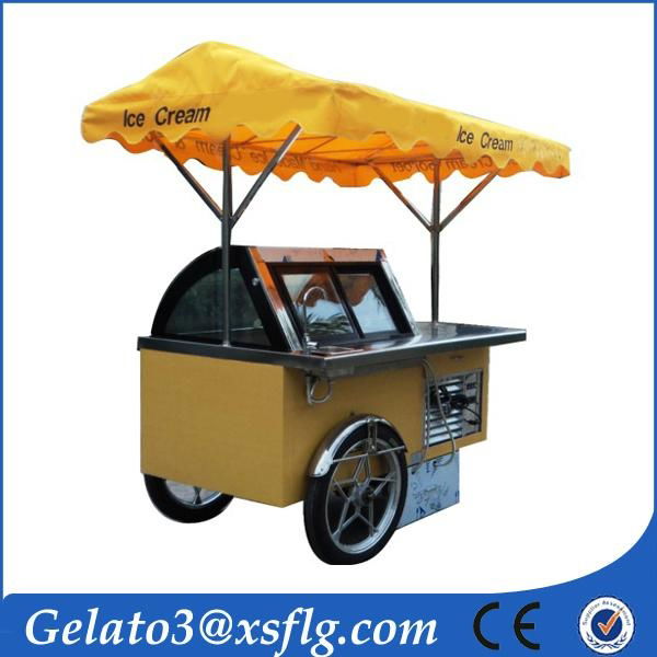 XSFLG B4 Popsicle lolly ice cream cart for sale