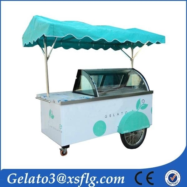 XSFLG B4 Popsicle lolly ice cream cart for sale 5