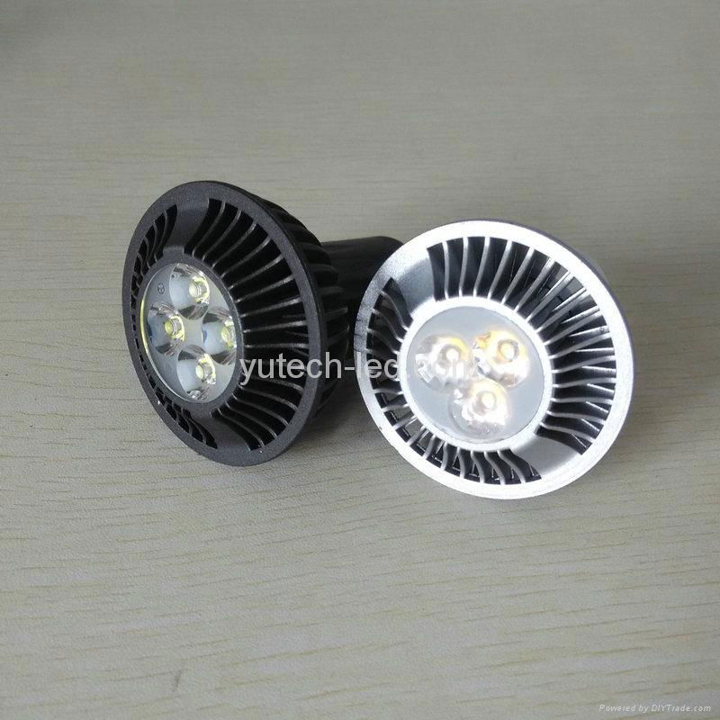 GU10 Cree High Power LED Spotlight Die-casting Aluminum 5