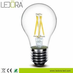 3.5w LED Filament bulb E27 A60 850lm no plastic body 
