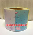 PVC waterproof  20meters/roll printer name stickers  3