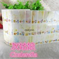 PVC name sticker 30x13mm new design cinderella 2