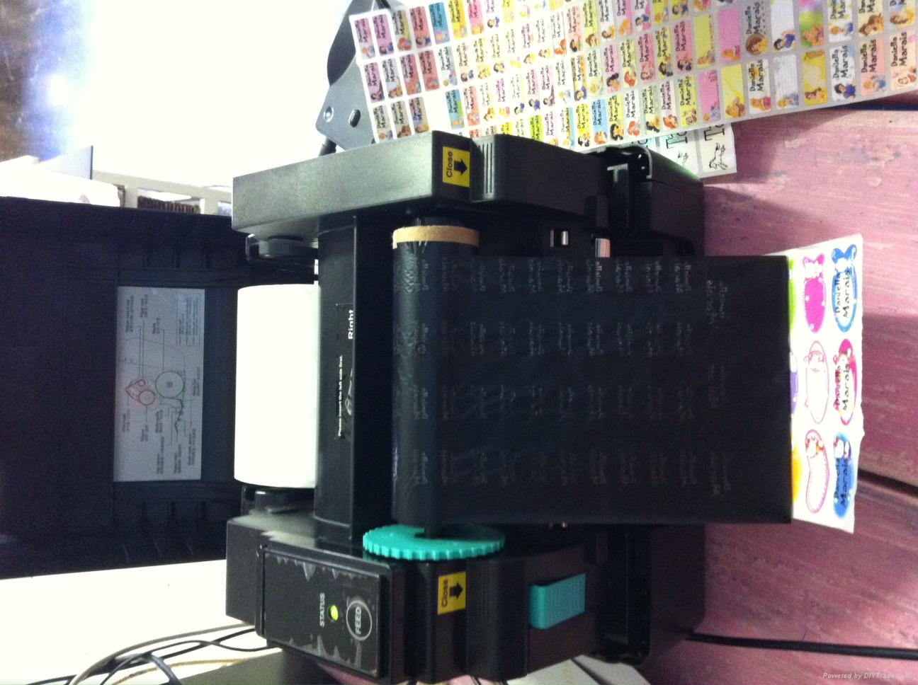 name printer sticker