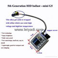 35W Mini HID Xenon Ballast G5 4