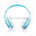Over-ear Bluetooth headphone with Stretchable & Foldable Wireless Headband  2