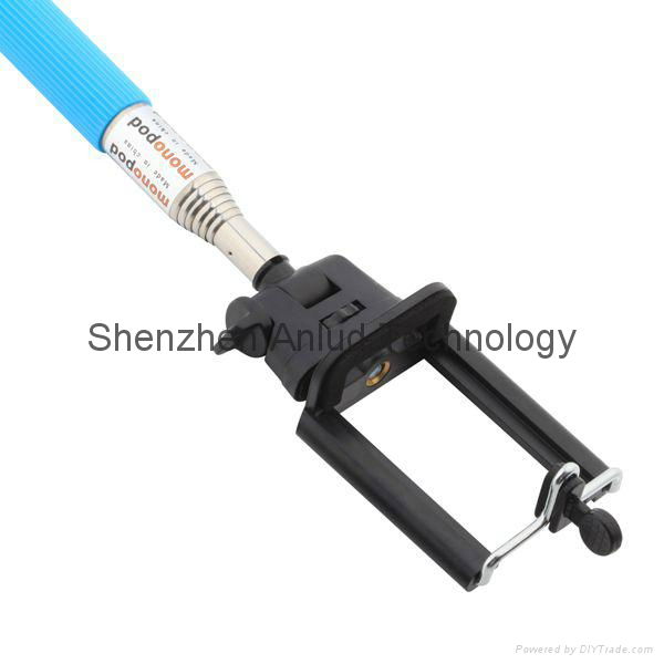 Bluetooth Selfie Stick Monopod With Button for Camera shutter Remote 2