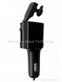 In-ear Wireless Bluetooth Headset with Car Charger Powered 2