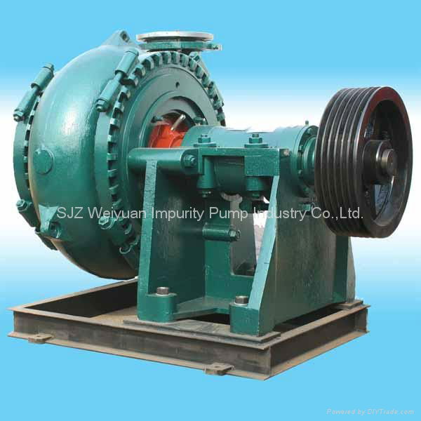 G series heavy-duty centrifugal horizontal gravel pump 2