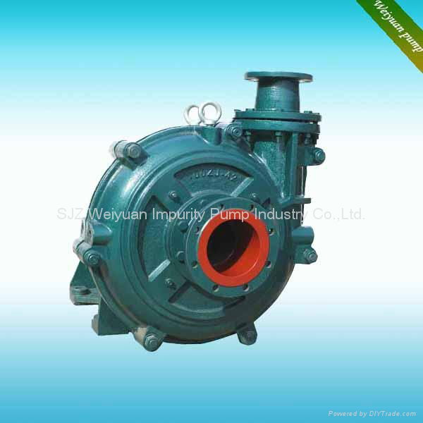 acid-resisting rubber lined single-stage slurry pump 3